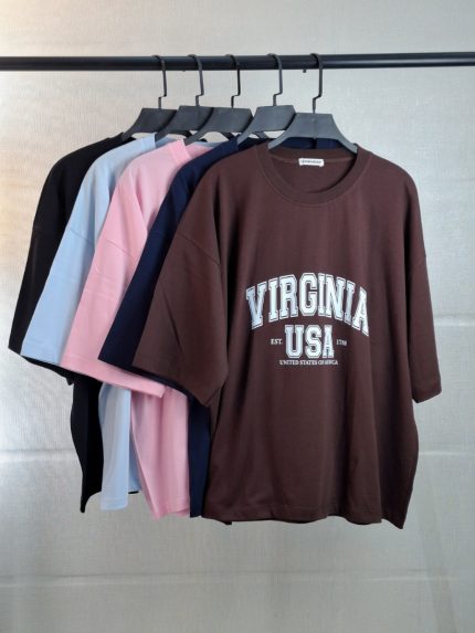 تیشرت باکسی Virginia